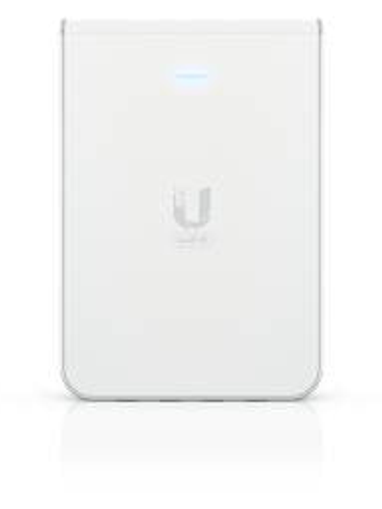 Access Point Ubiquiti U6-IW WiFi 6 Muro 4.8Gbps 300+ Usuarios In-Wall 4