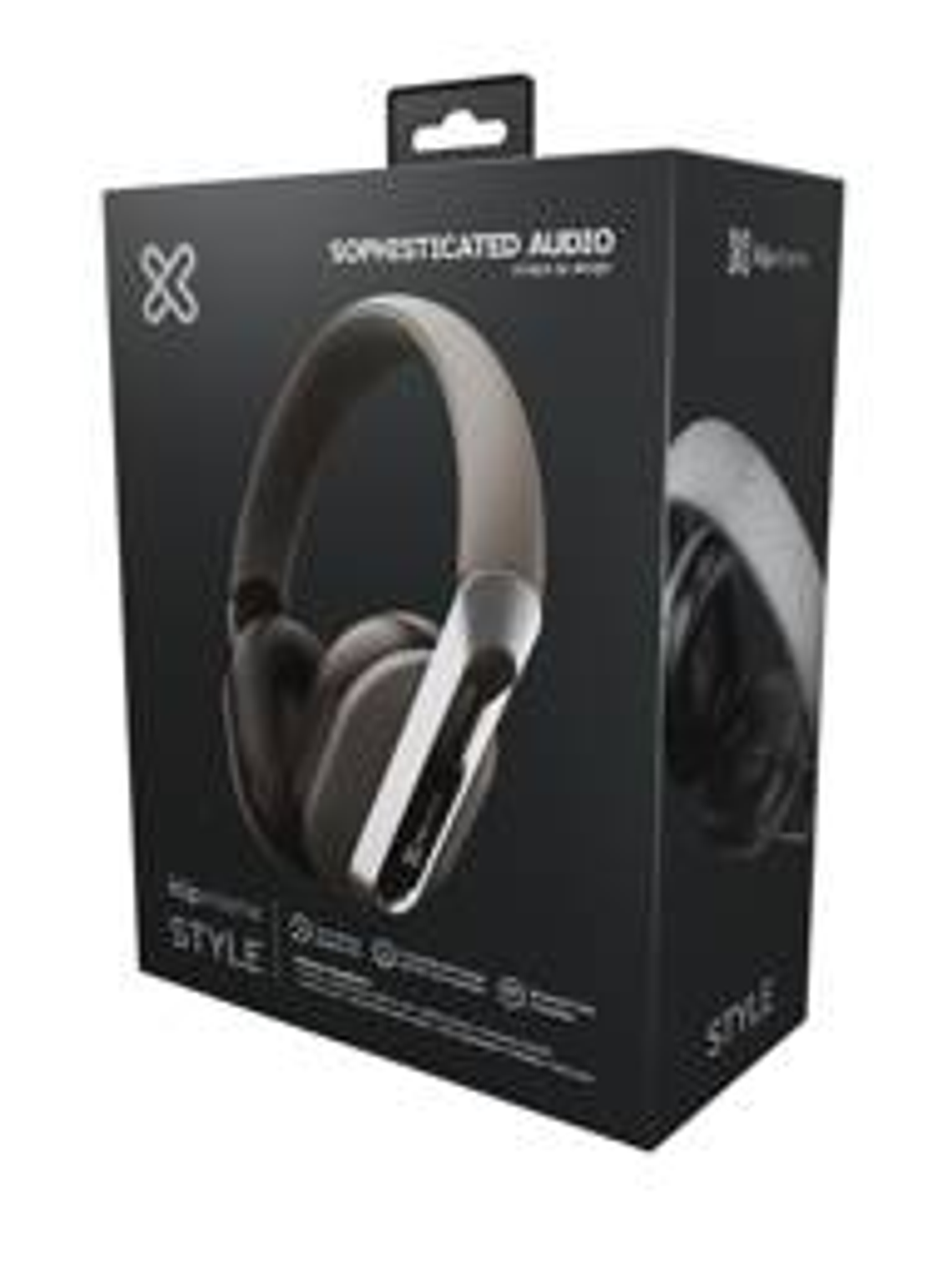 Auriculares Klip Xtreme On-Ear Gris Style KWH-750GR - Bluetooth 1