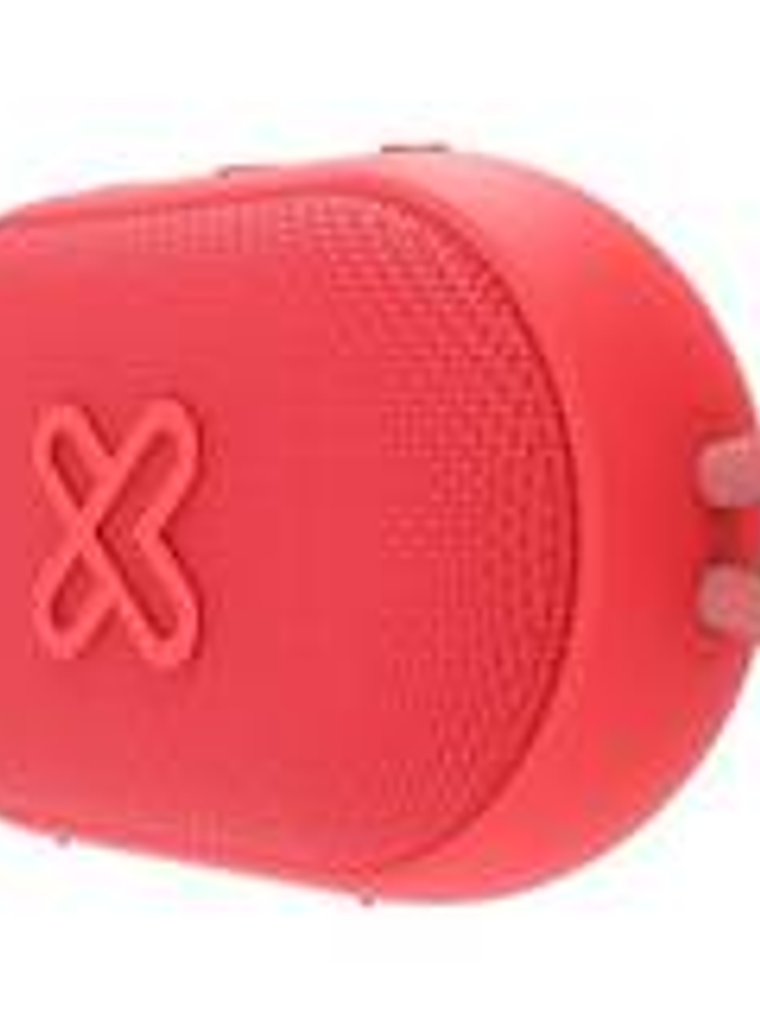 Parlante Klip Xtreme Groovesplash Bluetooth Portátil Rojo KBS-030RD 2