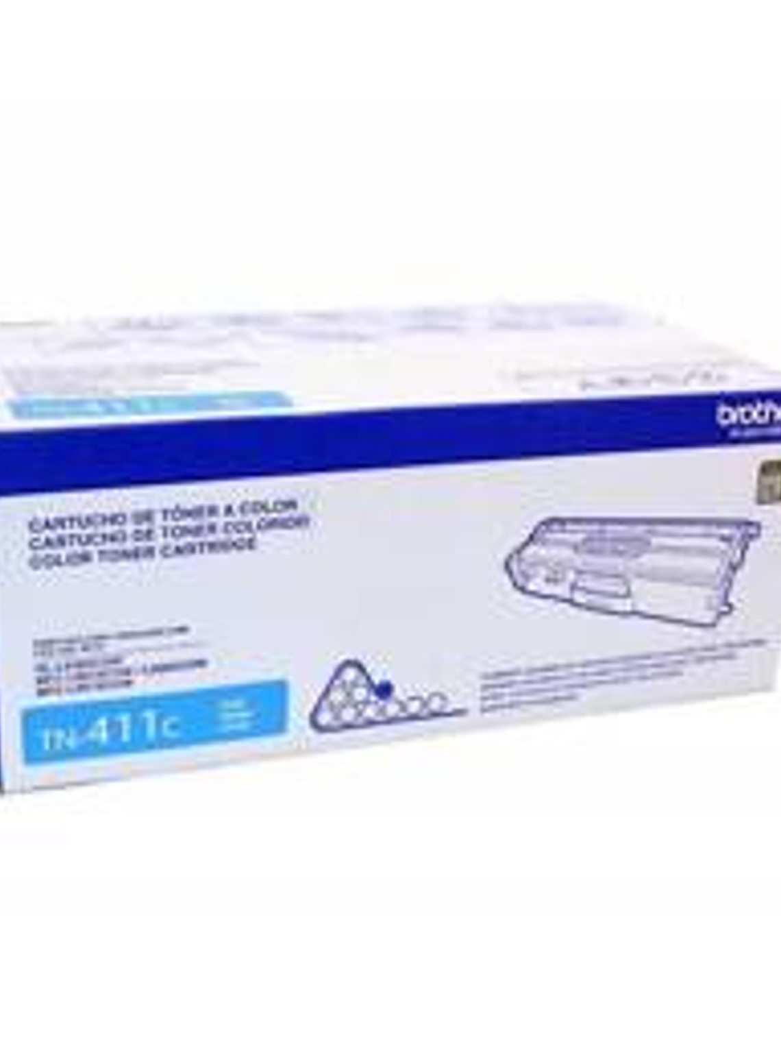 Toner Brother TN411C Cyan - 1.800 Páginas 1