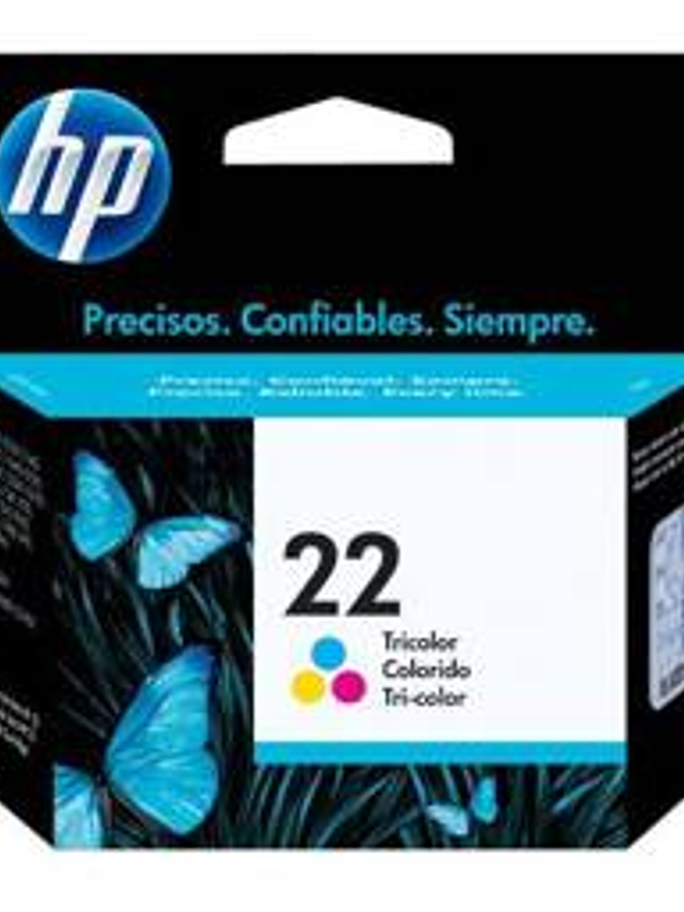 Cartucho Tinta HP C9352AL 22 Tricolor - 165 Páginas 1