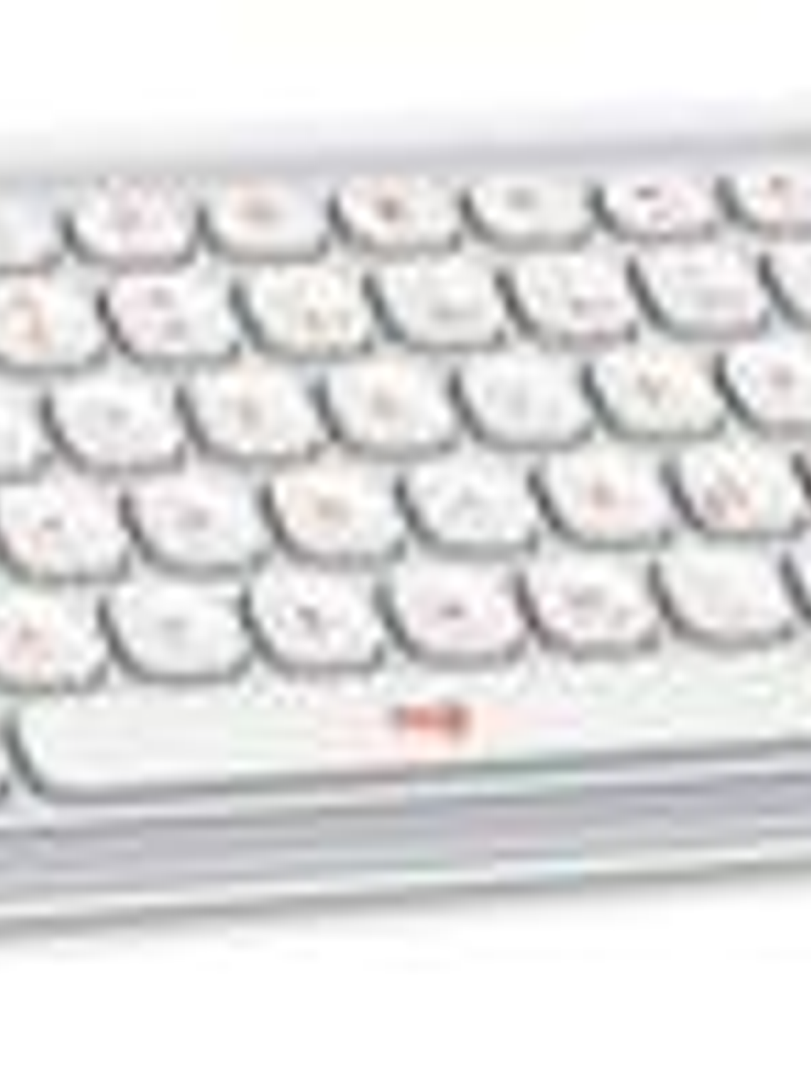 Kit Teclado y Mouse Inalámbricos Logitech POP Icon Combo - Blanco Crudo y Naranja Español (QWERTY) 3