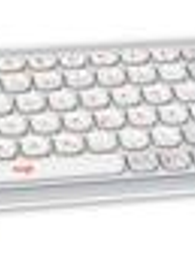 Kit Teclado y Mouse Inalámbricos Logitech POP Icon Combo - Blanco Crudo y Naranja Español (QWERTY) 4