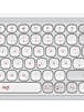Kit Teclado y Mouse Inalámbricos Logitech POP Icon Combo - Blanco Crudo y Naranja Español (QWERTY) - Miniatura 5