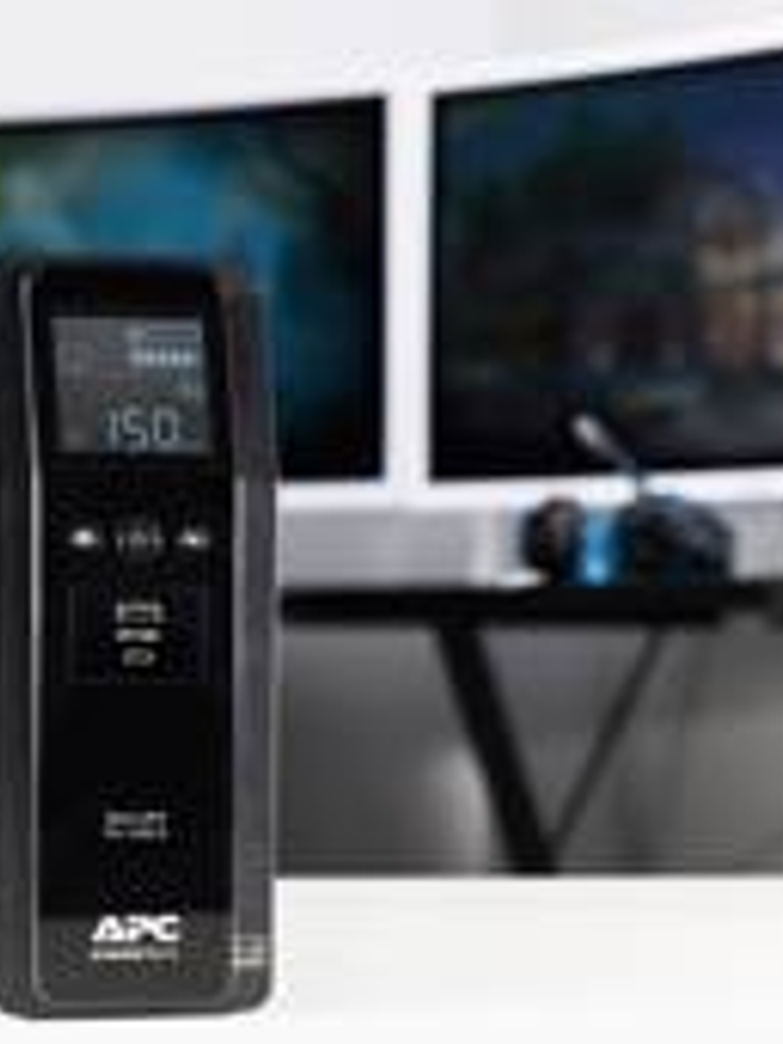 Back-UPS PRO BR1600SI APC 1600VA, 8 Salidas, AVR, Interfaz LCD, Salida 960W, Especial para Gaming 1