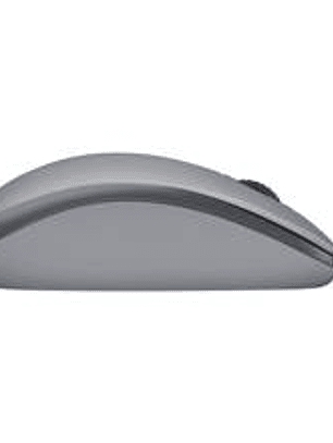 Logitech M110 Mouse USB Plateado - Básico Con Cable Silencioso