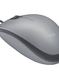 Logitech M110 Mouse USB Plateado - Básico Con Cable Silencioso - Miniatura 3