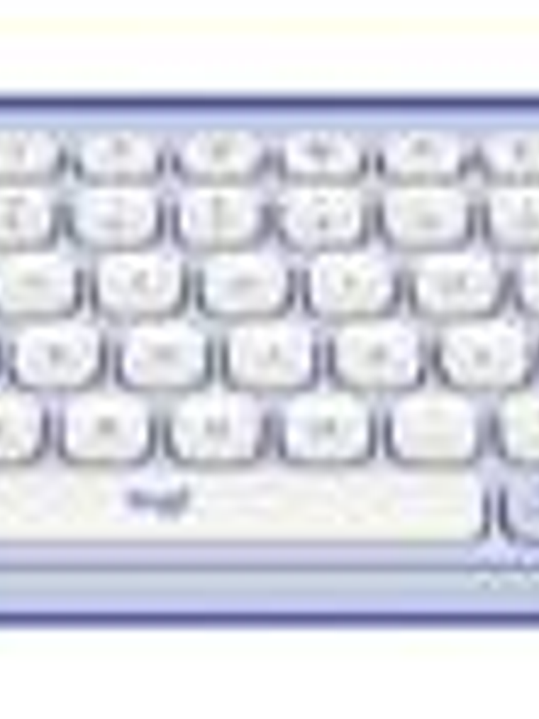 Kit Teclado y Mouse Inalámbricos Logitech POP Icon Combo - Lila y Blanco Crudo Español (QWERTY) 3