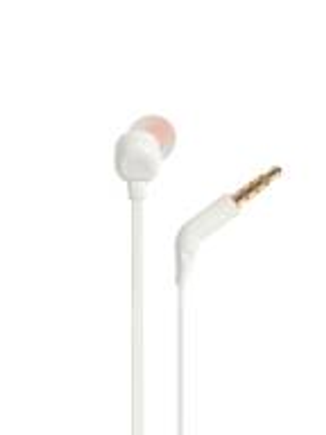 Auriculares JBL T110 Blanco In-Ear con Cable - Earbuds 1