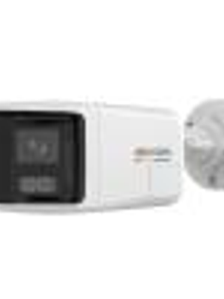 Cámara Bullet Hikvision 6MP Baliza Roja-Azul Panorámica Audio 3