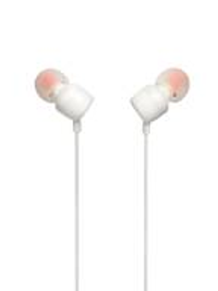 Auriculares JBL T110 Blanco In-Ear con Cable - Earbuds 3