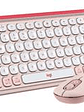 Kit Teclado y Mouse Inalámbricos Logitech POP Icon Combo - Rosado y Blanco Crudo Español (QWERTY) - Miniatura 3