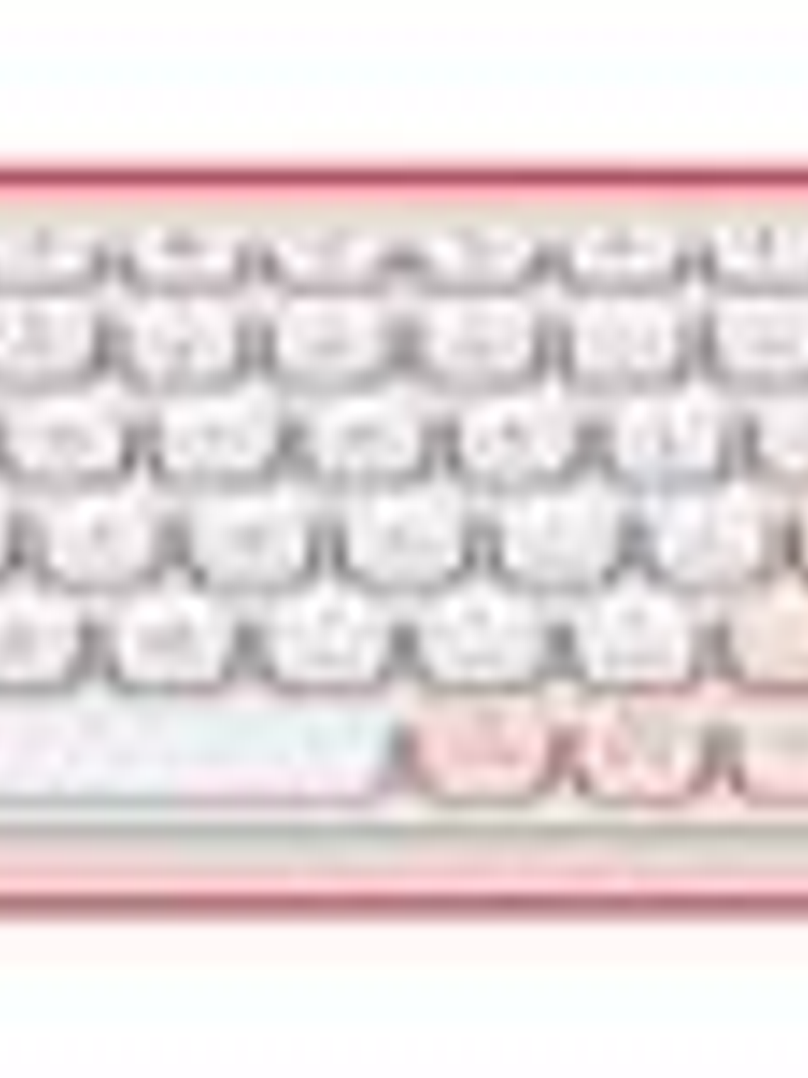 Kit Teclado y Mouse Inalámbricos Logitech POP Icon Combo - Rosado y Blanco Crudo Español (QWERTY) 4