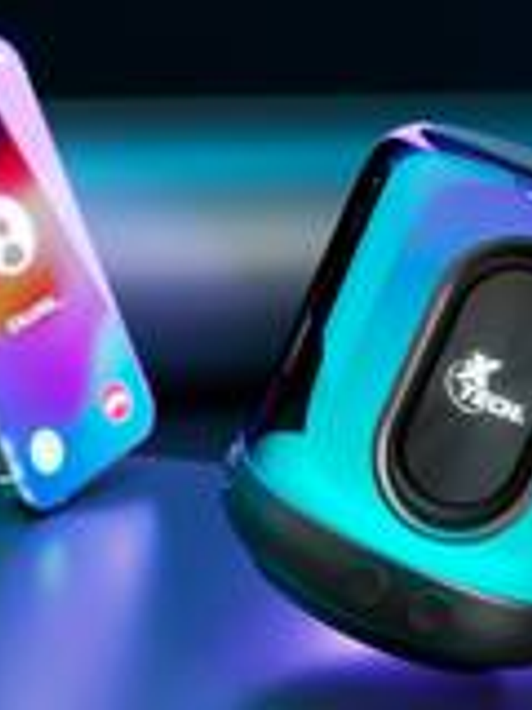 Parlante Xtech BeatWave Bluetooth 5W TWS Luces LED Negro XTS-617 2