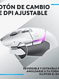 Mouse Gamer Logitech G502 X Plus Inalámbrico Blanco - RGB LIGHTSYNC - Miniatura 3