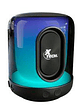 Parlante Xtech BeatWave Bluetooth 5W TWS Luces LED Negro XTS-617 - Miniatura 4
