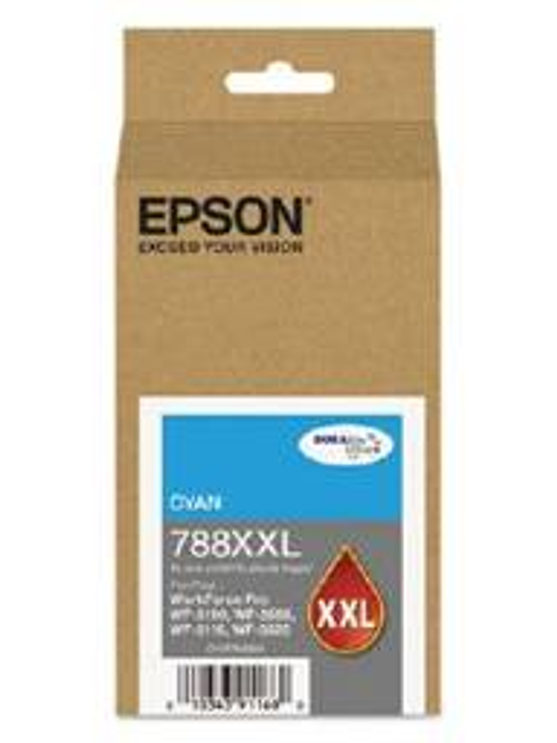 Cartucho Tinta Epson T788XXL220 Cyan - Extra Alto Rendimiento 4.000 Páginas 1