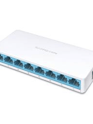 Switch Mercusys MS108 8 Puertos 10/100 Mbps Sobremesa TP-Link