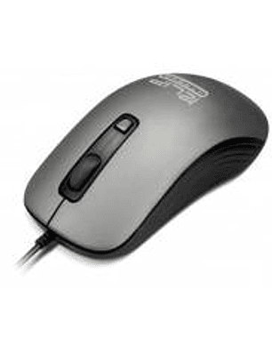 KlipX Mouse USB Sensor Óptico 1000/1600 DPI - Ambidiestro Con Cable