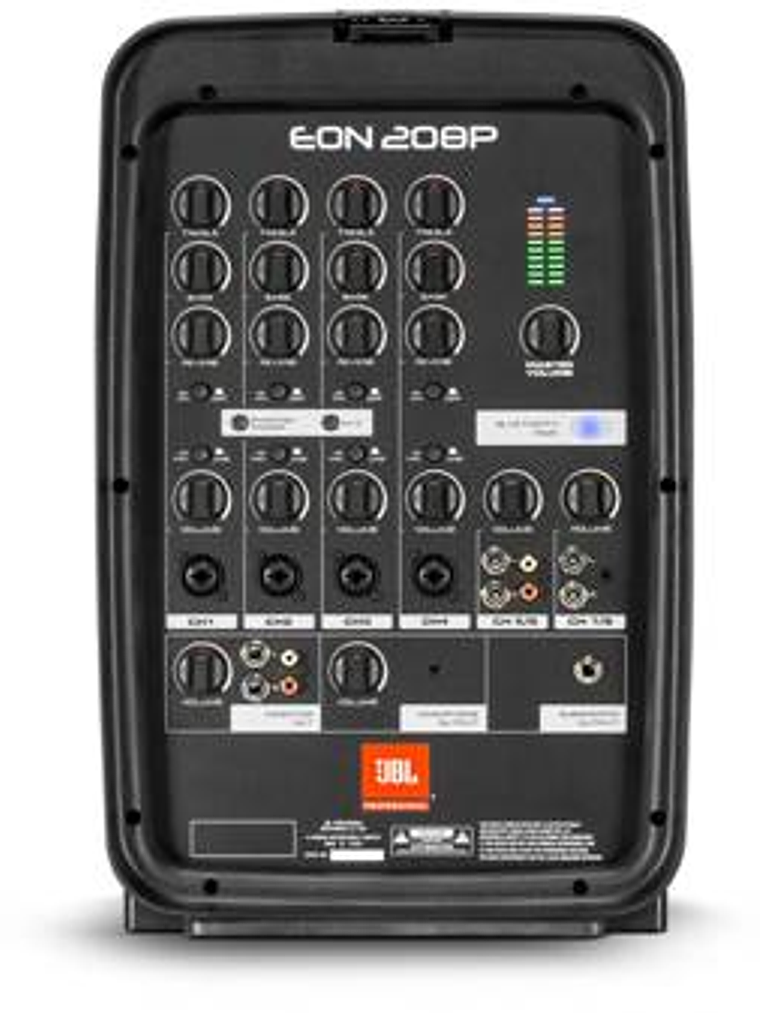 Sistema PA JBL EON208P Portátil 300W Mezclador 8 Canales Bluetooth 1