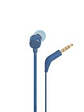 Auriculares JBL T110 Azul In-Ear con Cable - Earbuds - Miniatura 1