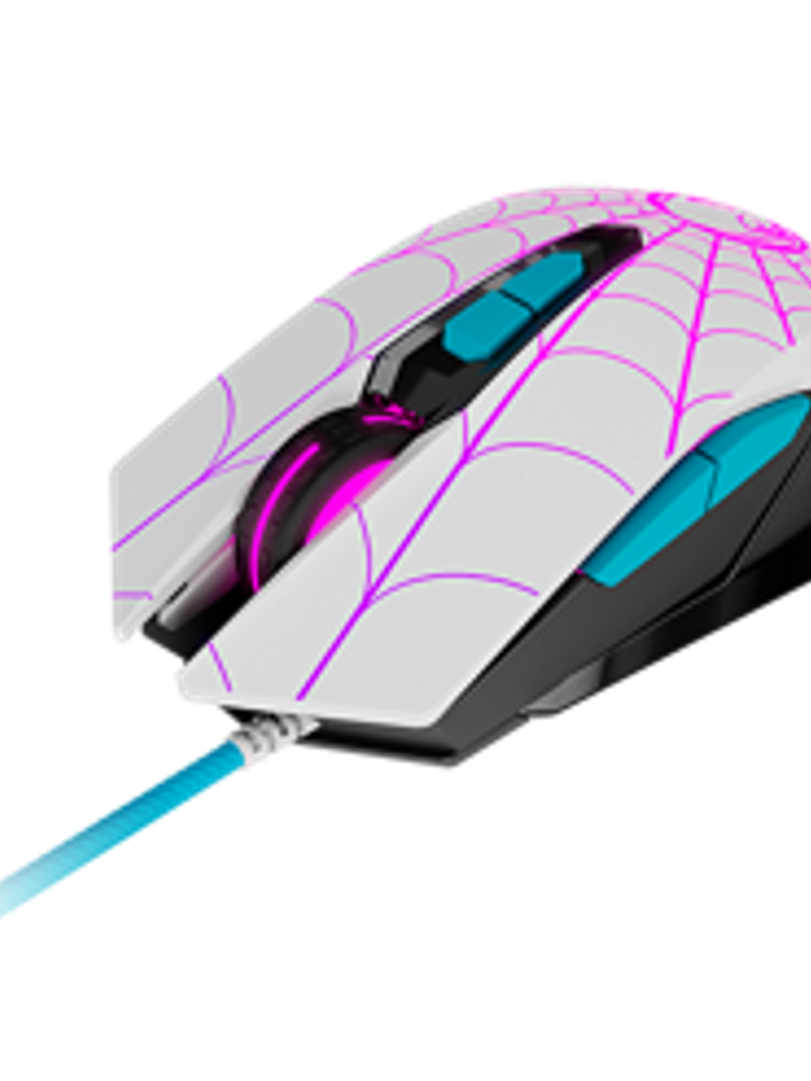 Mouse Gamer Marvel Spider-Gwen USB 2400 DPI XTM-M520SG - Colección 3