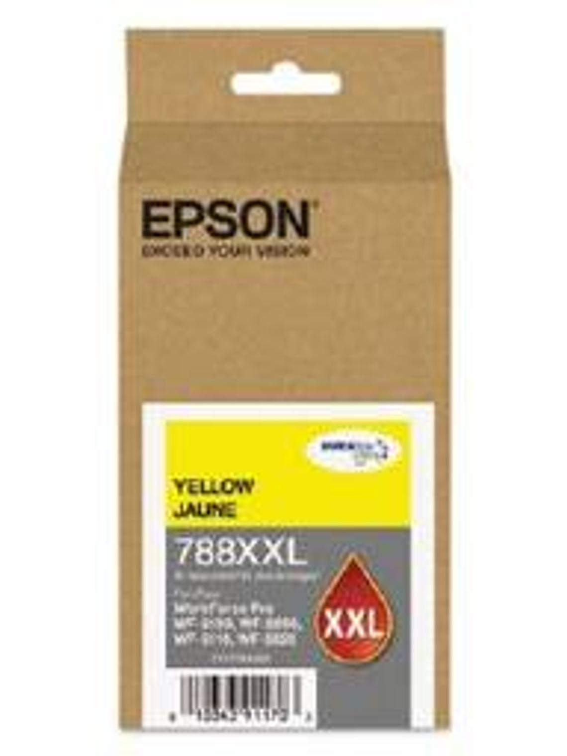Cartucho Tinta Epson T788XXL420 Amarillo - Extra Alto Rendimiento 4.000 Páginas 1