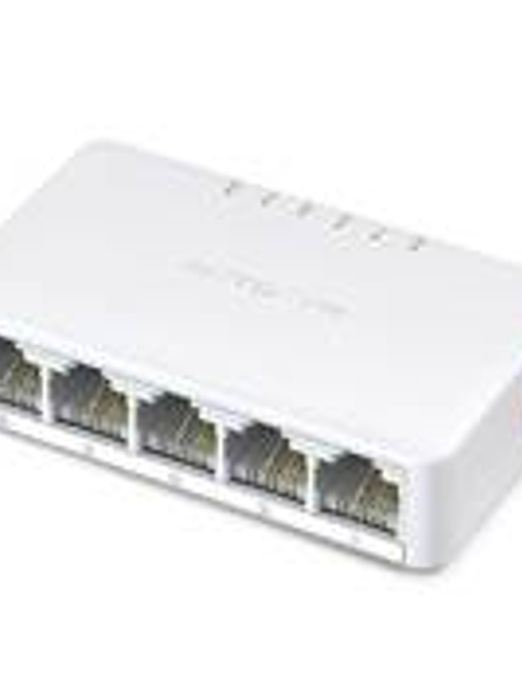 Switch Mercusys MS105 5 Puertos 10/100 Mbps Sobremesa TP-Link 2