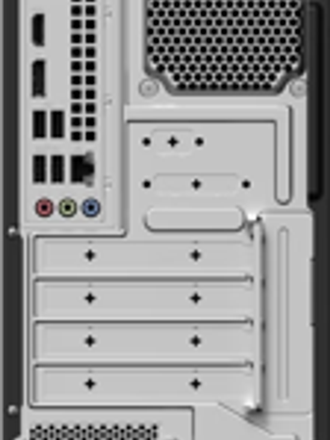 PC Escritorio Asus P500MV i5-13420H 8GB RAM 512GB SSD Windows 11 Pro 15L 2