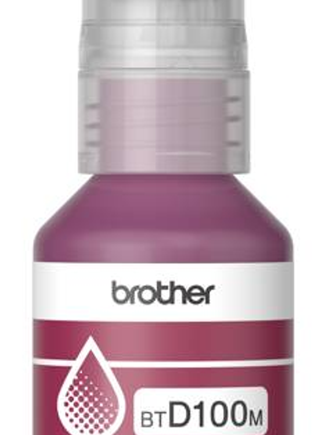 Brother Magenta ink bottle BTD100M 1