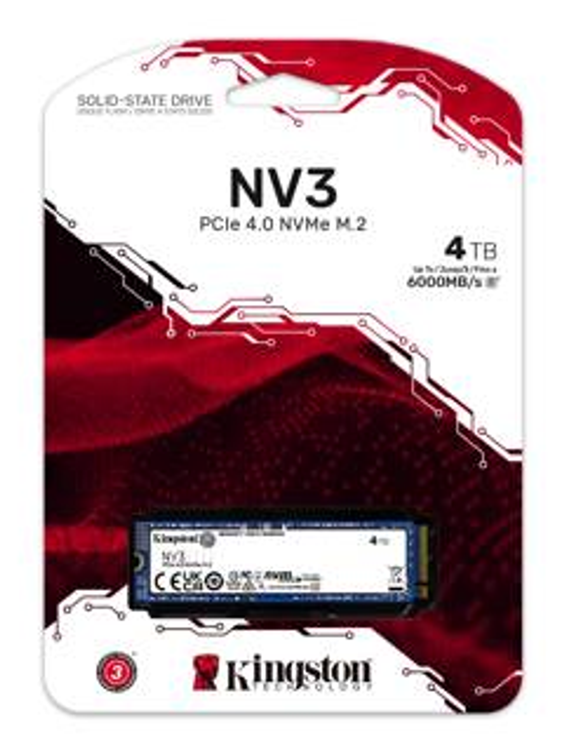 SSD Kingston 4TB NVMe M.2 PCIe Gen4 - 6000/5000MB/s con Software 1