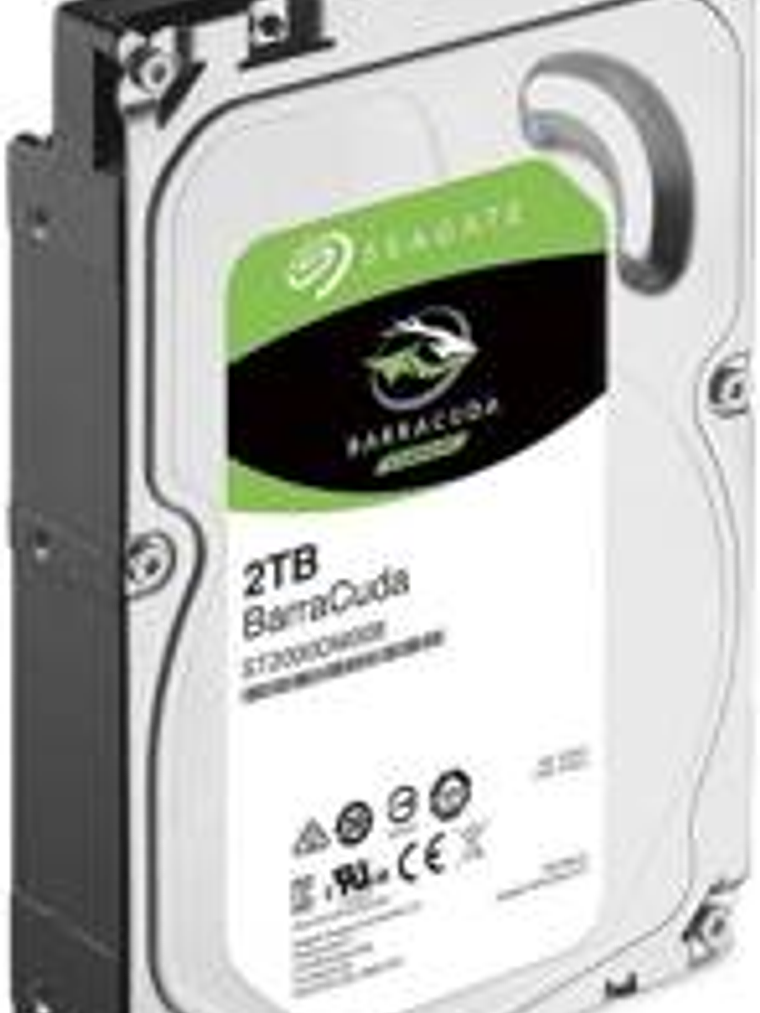 Disco Duro Interno Seagate Barracuda 2TB SATA 7200 RPM 256MB - PC Desktop Alto Rendimiento 1
