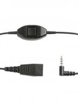 Cable Adaptador Jabra LINK Mobile QD a 3.5mm - Para Auriculares