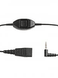 Cable Adaptador Jabra LINK Mobile QD a 3.5mm - Para Auriculares - Miniatura 1
