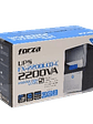UPS FORZA FX-2200LCD-C 2200VA 1200W, Interactiva, USB, LCD, 4 Tomas, 220V - Miniatura 1