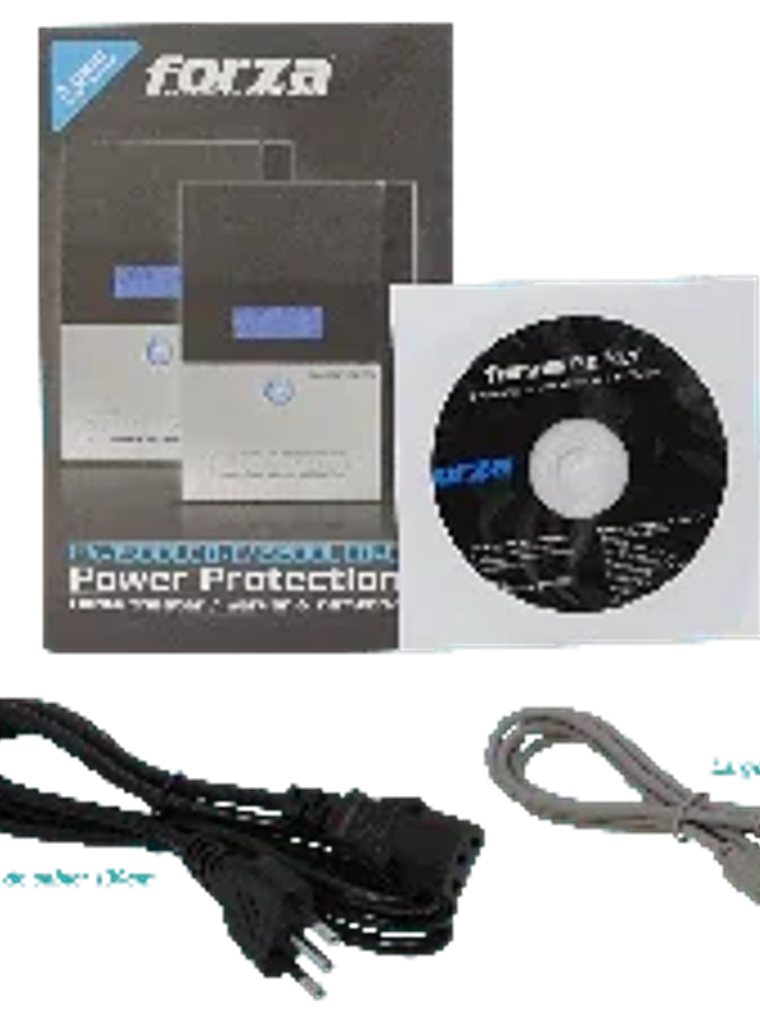 UPS FORZA FX-2200LCD-C 2200VA 1200W, Interactiva, USB, LCD, 4 Tomas, 220V 2