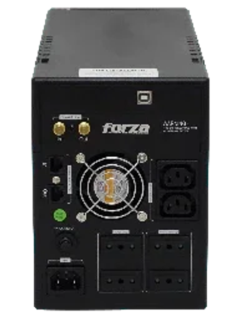 UPS FORZA FX-2200LCD-C 2200VA 1200W, Interactiva, USB, LCD, 4 Tomas, 220V 4
