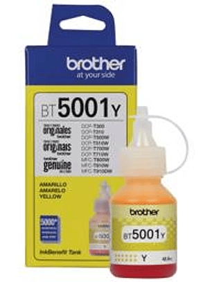 BROTHER TiNTA BT-5001Y PARA 5000 PAGiNAS YELLOW