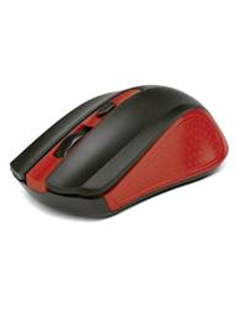 Xtech Mouse Inalámbrico 1600 DPI 4 Botones Rojo - Económico Colorido 1