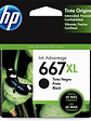 Cartucho Tinta HP 3YM81AL 667XL Negro - Alto Rendimiento - Miniatura 1
