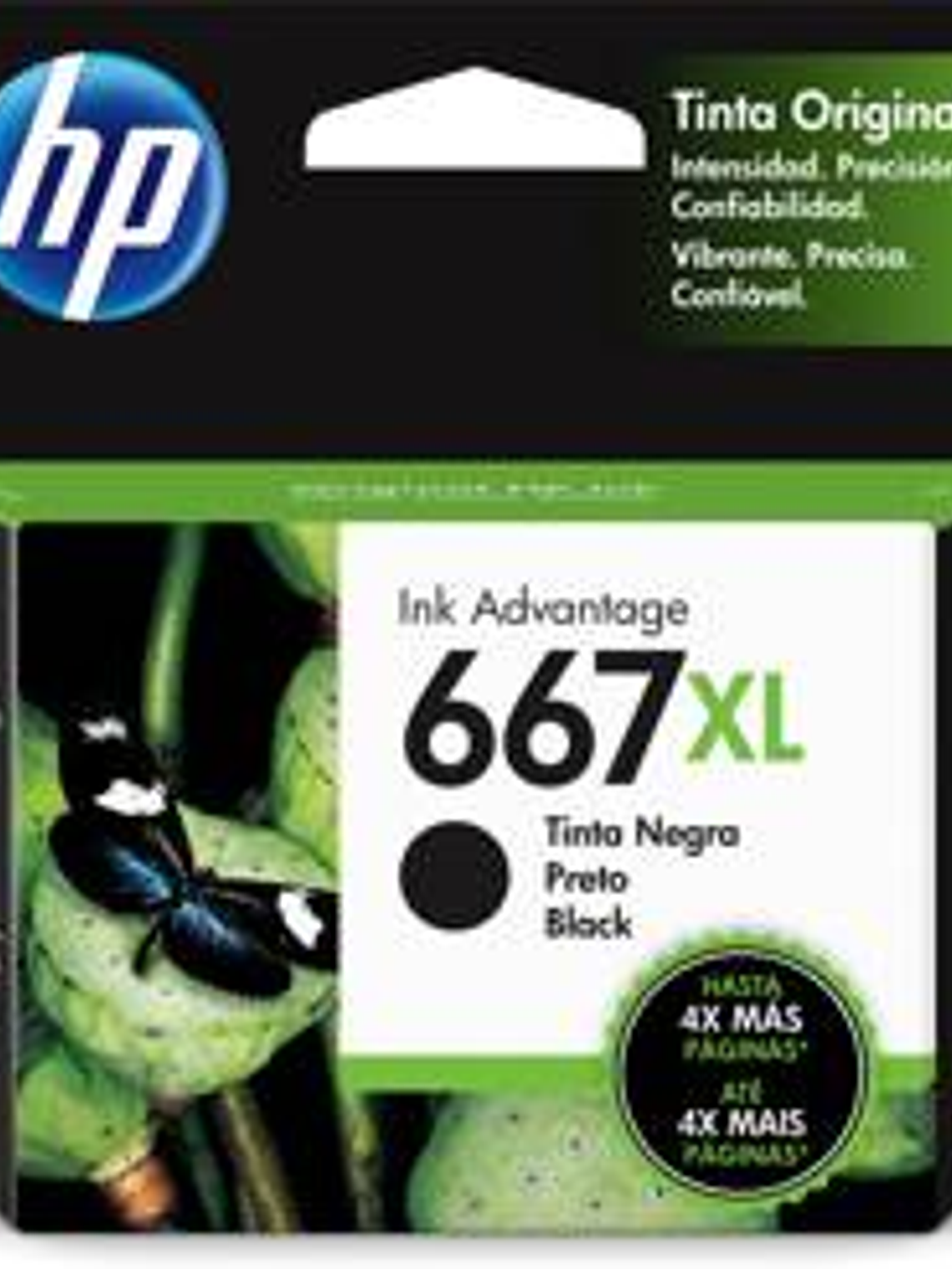 Cartucho Tinta HP 3YM81AL 667XL Negro - Alto Rendimiento 2