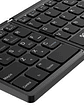 Teclado Inalámbrico Plegable con Panel Táctil, Bluetooth 5.0, Klip Xtreme KCK-650S-BK - Español - Miniatura 3