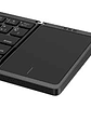 Teclado Inalámbrico Plegable con Panel Táctil, Bluetooth 5.0, Klip Xtreme KCK-650S-BK - Español - Miniatura 4