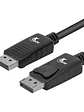 Cable DisplayPort Xtech 1.8 Metros Macho a Macho - Full HD 4K - Miniatura 3