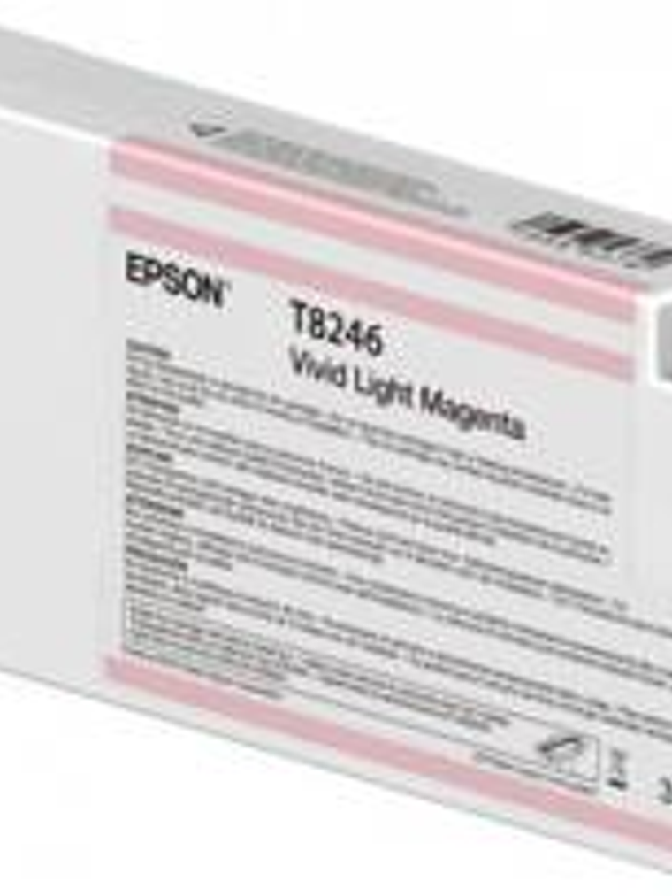 Cartucho Tinta Epson T824600 Vivid Light Magenta 350ML - UltraChrome HDX 1