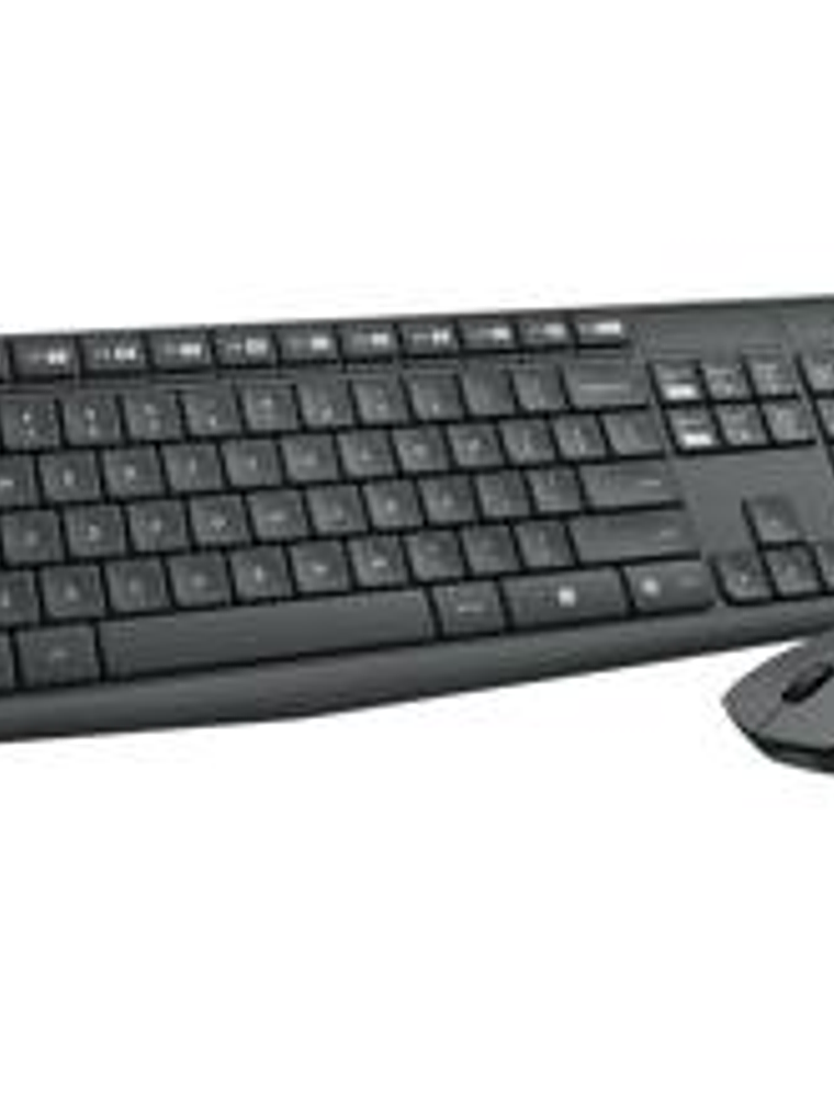 Kit Combo Teclado y Mouse Inalambrico Logitech MK235, USB 1