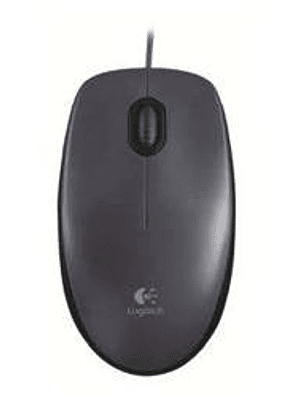 Logitech M90 Mouse USB Negro - Básico Con Cable Confiable