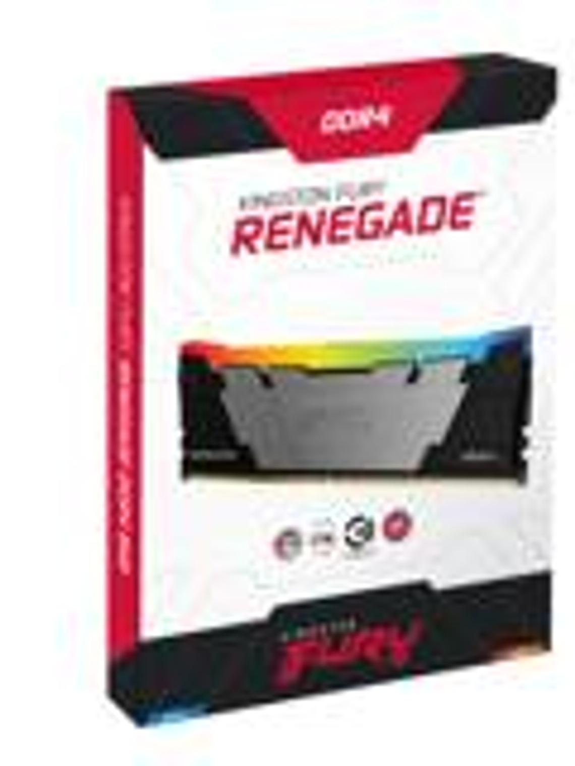 Memoria RAM DDR4 32GB 3600MT/s Kingston Fury Renegade RGB, CL16, DIMM, 1.2V 1