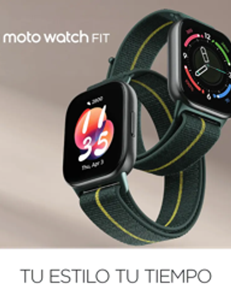 Smartwatch Motorola Moto Watch Fit Verde - Fitness Tracker 2