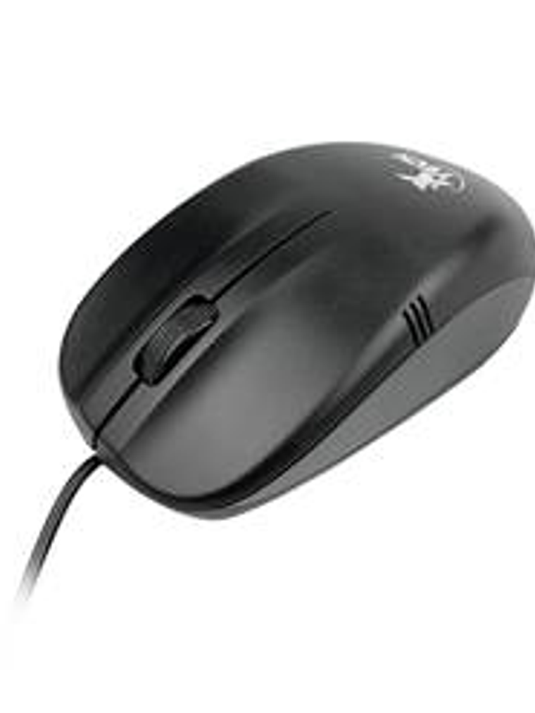 Xtech Mouse Óptico USB 1000 DPI XTM-205 - Básico Con Cable Negro 3